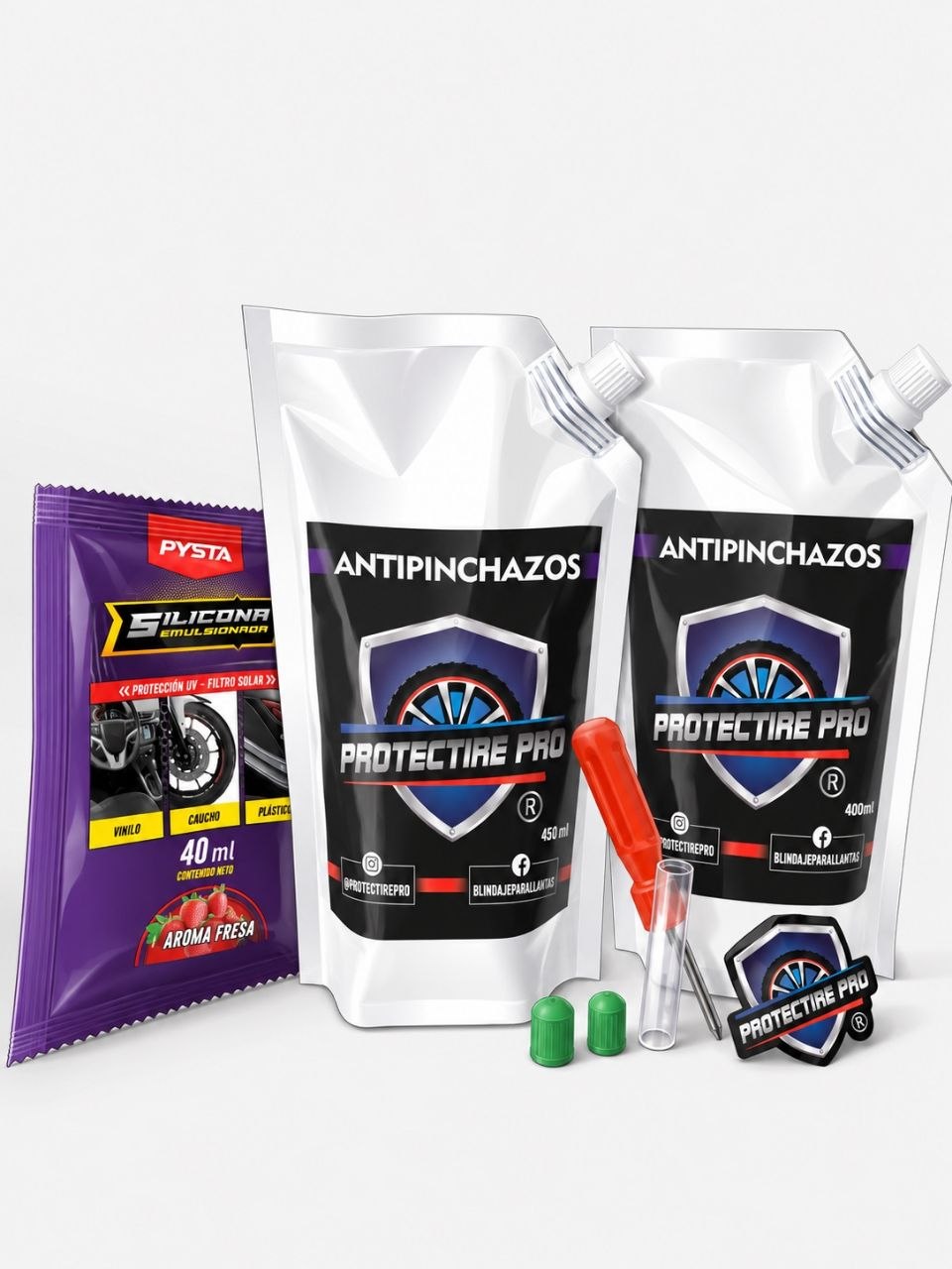 Antipinchazos Kit Moto